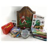 Wooden dart case no dartboard says St. George