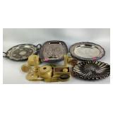 Lorine Celluloid Dresser vanity items, hair