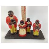 Black Americana salt and pepper shakers has