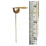 Victorian advertising stickpin Brown & Sharp Mfg