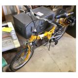 Motor powered bicycle 7005 aluminum tubing frame,