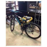 Kent Northpoint, black and blue mountain bike,