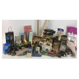 Box of assorted car part and Berry tone, fruit