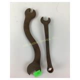 Armstrong wrenches, set of two.