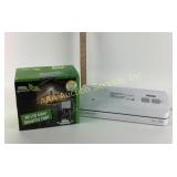 Electric infrared heater, food saver and LED