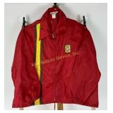 Funks hybrid, red jacket