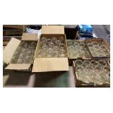 Mason style glass canning jars various sizes no