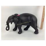 Decorative elephant resin table decor.