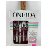 Oneida stainless steel 85 Piece Pl. settings +5