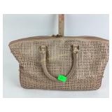 Ivanka Trump leather handbag, some small tears