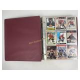 Sports trading card, collectors album hockey