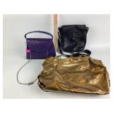 Handbags x4, Calvin Klein bag in fair condition,