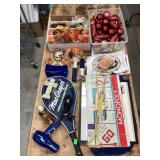 Various Christmas and fall and Halloween