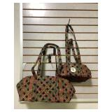 Vera Bradley, holly themed handbag. Very good