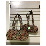 Vera Bradley, holly themed handbag. Very good