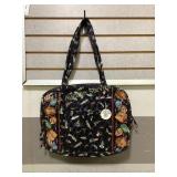 Vera Bradley Town & Country lures. Black handbag,