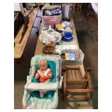 Floral wash up pitcher and basin base does not