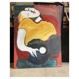 Abstract mix, medium painting by thrasher 48 x 36