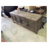 Wooden TV stand or home Theatre console with