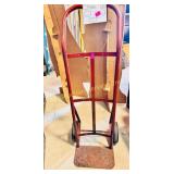 Metal two wheel Dollie chipping paint rusting