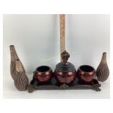 Kitchen decor in style of a tea set very good