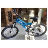 Ozone shock force 20 blue kids mountain bike,