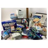 Floral porcelain beer stein. White ceramic soap