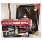 Portable generator power transfer system with