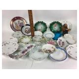 Porcelain plate depicting 1911 English Royal