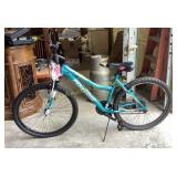 Mongoose  inertia Pacific cycle Company teal pink