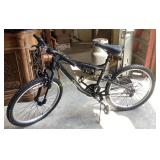 Ozone black exhilarate mountain bike. gently used
