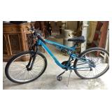 Blue Ozone exhilarate mountain bike, good