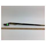 English WW1 bayonet with leather scabbard.