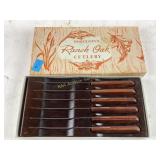 Robinsons Ranch Oak cutlery set of six steak