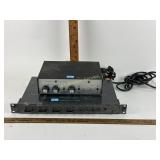 Stereo electronic music mixer model D ï¿½ three