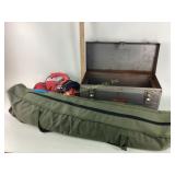 Two person tent, handheld Dust Devil untested,