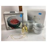 Glass BuckHannon, West  Virginia, yellow floral