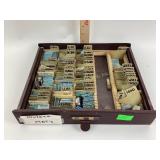 Bulova watch parts and others in single metal