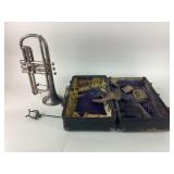 Trumpet The C.G. Conn Elkhart IN, and case both
