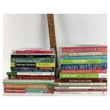 Cookbooks. The Paleo approach. Raising chickens