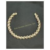 Sterling silver bracelet 22.4 grams