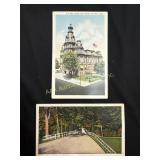 (2) Van Wert Ohio postcards 1930 & 1951