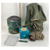 Coleman 3000-5000btu camping stove, metal framed