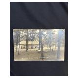 1923 RP Postcard Lake Wawasee Indiana Oakwood Park