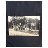 1930 RP postcard Cedar Lake Indiana Riding
