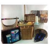 Longaberger basket. Woven basket removable