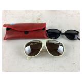 Piave Italy sunglasses white good condition no