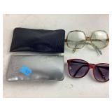 1980s style big frame glasses. 1980s style