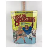 WWF jumbo collectors case wrestling superstars