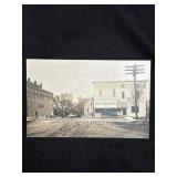 Antique Hamilton Indiana RP postcard Fish Lake